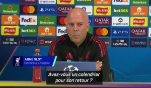 Liverpool - Slot confirme le retour progressif d’Isak