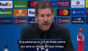 Atlético - Simeone : “Barcelone est la meilleure équipe d'Europe sur le plan offensif”