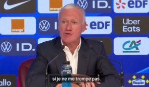 Bleus - Deschamps : "Important de tendre la main à Chevalier"