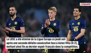 Lille impuissant contre Aston Villa - Foot - Ligue Europa