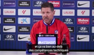Atlético - Simeone : "Les résultats d'Arbeloa parlent d'eux-mêmes"