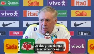 Brésil - Ancelotti : "La France dispose de qualités à tous les niveaux"