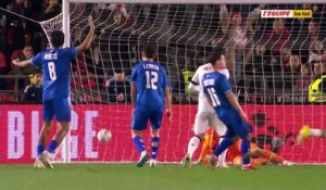 Le doublé de Kvitcha Kvaratskhelia face à Israël - Foot - Amical