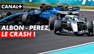 Grand Prix du Japon - La première séance des essais libres marquée par le crash entre Albon et Perez