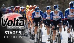 Tour de Catalogne 2026 - Étape 5 Résumé - Jonas Vingegaard en patron sur la 5e étape, Evenepoel a craqué