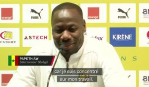 Sénégal - Thiaw : "Le trophées se gagnent sur le rectangle vert"
