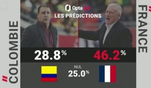 Bleus - Colombie vs. France, les prédictions d'Opta