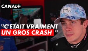 F1 - Grand Prix du Japon - Franco Colapinto revient sur l'accident de Bearman