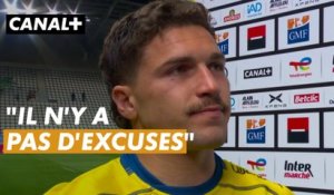 Les mots du capitaine Baptiste Jauneau après la lourde défaite de Clermont face à Paris