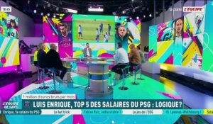 Luis Enrique top 5 des salaires du PSG : Logique ? - L'Équipe de Greg - extrait