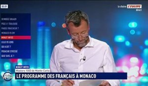 Le programme des Français au premier tour du Masters 1000 de Monte-Carlo avec le duel entre Moïse Kouame et Ugo Humbert - Tennis - ATP - Monte-Carlo