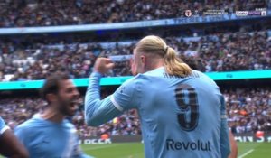 FA Cup : Le doublé pour Haaland juste avant la mi-temps !