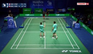Les frères Popov qualifiés pour les demi-finales du double - Badminton - Euro (H)