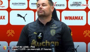 Pierre Sage avant le duel entre Lens et le PSG : « Je vais essayer d'être un peu plus imaginatif » - Foot - Ligue 1 - Lens