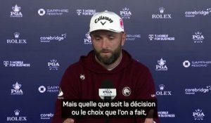 PGA - Rahm ne regrette pas son choix concernant le LIV
