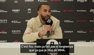 ARES 40 - Alexis Nicolas : "J'aspire à être un réel combattant de MMA"