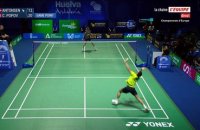 Christo Popov remporte la finale des Championnats d’Europe après sa victoire contre Anders Antonsen - Badminton - Championnats d'Europe