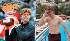 Rolex Monte-Carlo Masters 2026 - Sacré, Jannik Sinner a fait le grand plongeon dans la piscine du Rolex Monte-Carlo Masters