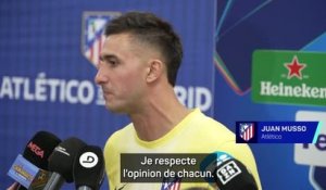 Atlético - Musso répond aux accusations de Raphinha : “Parler de vol est insensé”