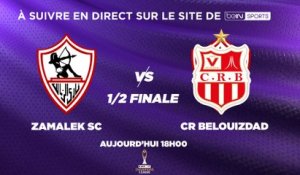 Suivez Zamalek - Belouizdad en direct vidéo