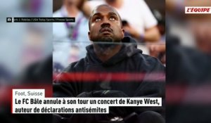 Le FC Bâle annule à son tour un concert de Kanye West, auteur de déclarations antisémites - Foot - Suisse