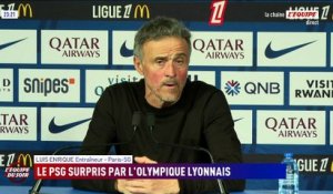 Luis Enrique après la défaite du PSG contre l'OL : « Vous vouliez un Championnat plus disputé ? Vous l'avez » - Foot - Ligue 1