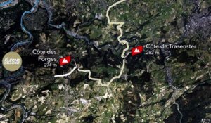 Le parcours détaillé et le profil de la Flèche Wallonne 2026 - Cyclisme