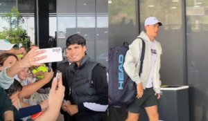 Mutua Madrid Open 2026 - Malgré son forfait, Carlos Alcaraz est passé à Madrid... Jannik Sinner arrivé aussi