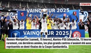 Les espoirs les plus prometteurs des demi-finales de la Coupe Gambardella Rennes-Montpellier et Nantes-PSG - Foot