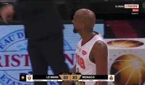 Monaco remporte la Coupe de France face au Mans après une fin de match incroyable - Basket - Coupe de France
