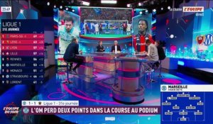 L'OM, tenu en échec par Nice, s'éloigne un peu plus de la Ligue des champions - Foot - Ligue 1