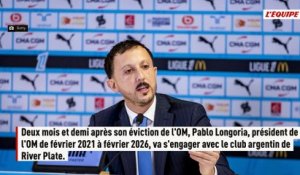 Pablo Longoria, l'ancien président de l'OM, a trouvé un accord avec River Plate pour devenir directeur sportif - Foot
