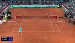 Madrid - Vainqueur de Blockx, Zverev rejoint Sinner en finale