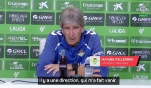 Betis - Pellegrini rêve encore de Ligue des champions