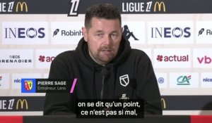 Lens - Sage frustré : "Un point, ce n’est pas si mal"