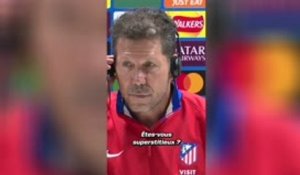 Atlético - Simeone cash : "L’hôtel était moins cher"