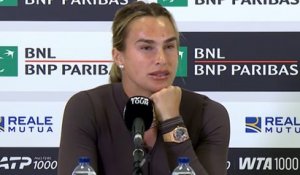 Rome 2026 - Aryna Sabalenka : "Je pense qu'à un moment donné, nous boycotterons les tournois du Grand Chelem"