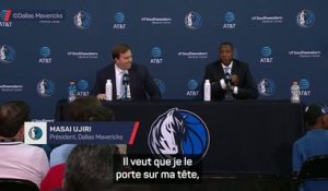Mavericks - Quand la présentation du nouveau président est perturbée par... les pleurs de son fils !