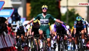 Coup double pour Lotte Kopecky, vainqueure au sprint de la 4e étape de la Vuelta et nouvelle porteuse du maillot rouge - Cyclisme - Vuelta (F)