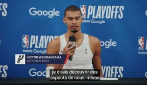 Spurs - Wembanyama : “On s'est fait agresser le premier match, on voulait agresser pour le deuxième”