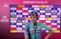 Tour d'Italie 2026 - Guillermo Thomas Silva : "La tactique a été de rester calme"