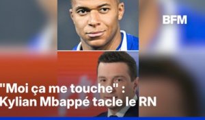 Kylian Mbappé s'inquiète de la montée du RN, Jordan Bardella l'attaque sur le PSG