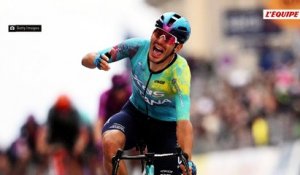 Davide Ballerini remporte une 6e étape chaotique sur le Giro, Paul Magnier frustré par une chute dans le dernier virage - Cyclisme - Giro