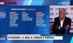 Didier Deschamps évoque l'équilibre entre l'attaque et la défense - Foot - Coupe du monde