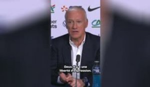 Bleus - Deschamps défend "la liberté d'expression" de Mbappé après son clash avec Bardella