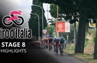 Tour d'Italie 2026 - Étape 8 highlights - Longue bataille pour intégrer l'échappée et finalement... Victoire en solo