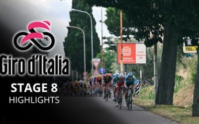Tour d'Italie 2026 - Étape 8 highlights - Longue bataille pour intégrer l'échappée et finalement... Victoire en solo