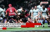 Le Racing 92 s'offre Toulon et met la pression sur Clermont et l'UBB dans la course à la phase finale du Top 14 - Rugby - Top 14
