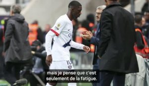 PSG - Enrique critique la prestation de son équipe et donne des nouvelles de Dembélé