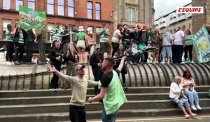 Deux policiers grièvement blessés et quatorze interpellations à Glasgow après le titre du Celtic - Foot - Champ. Écosse